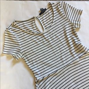 Striped Forever 21 Skater Dress